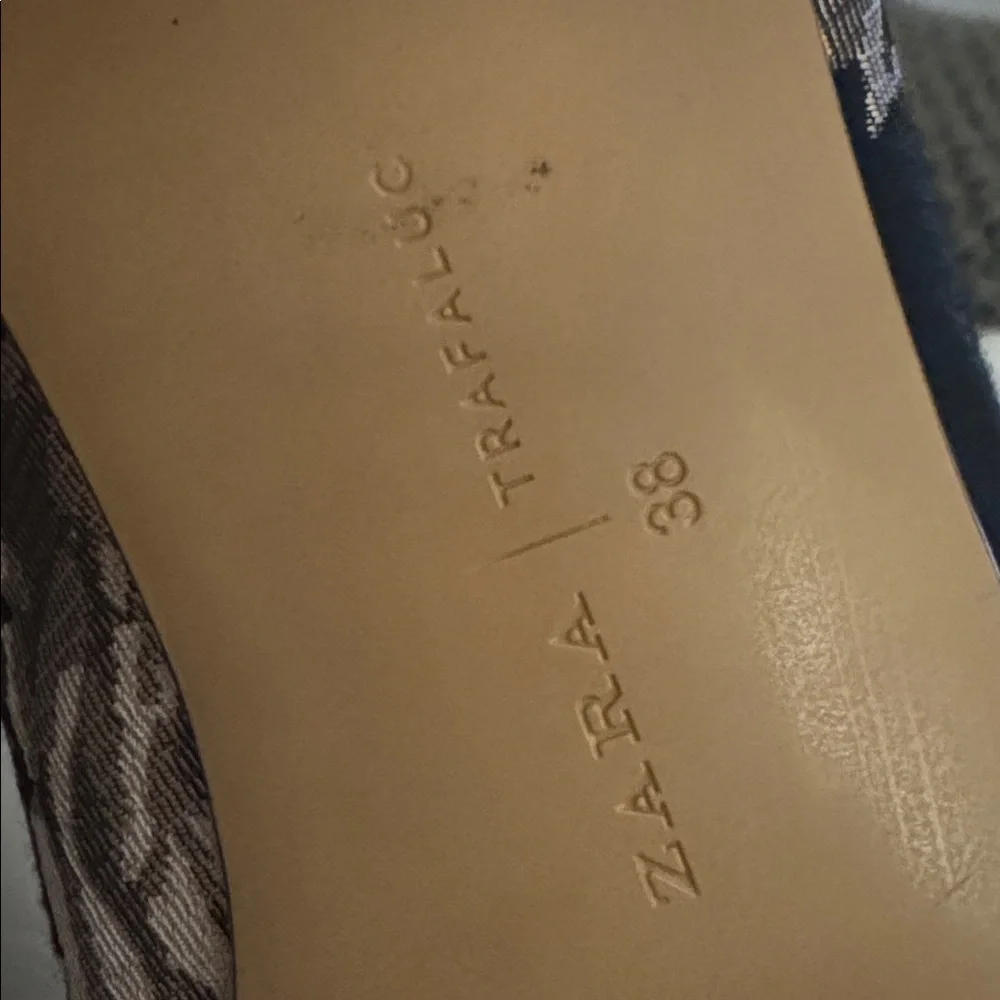 Zara chic flats